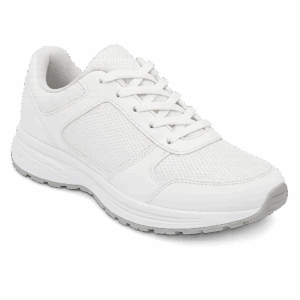 Damskie buty sportowe do nadruku Velvoria Runner – biało-szare